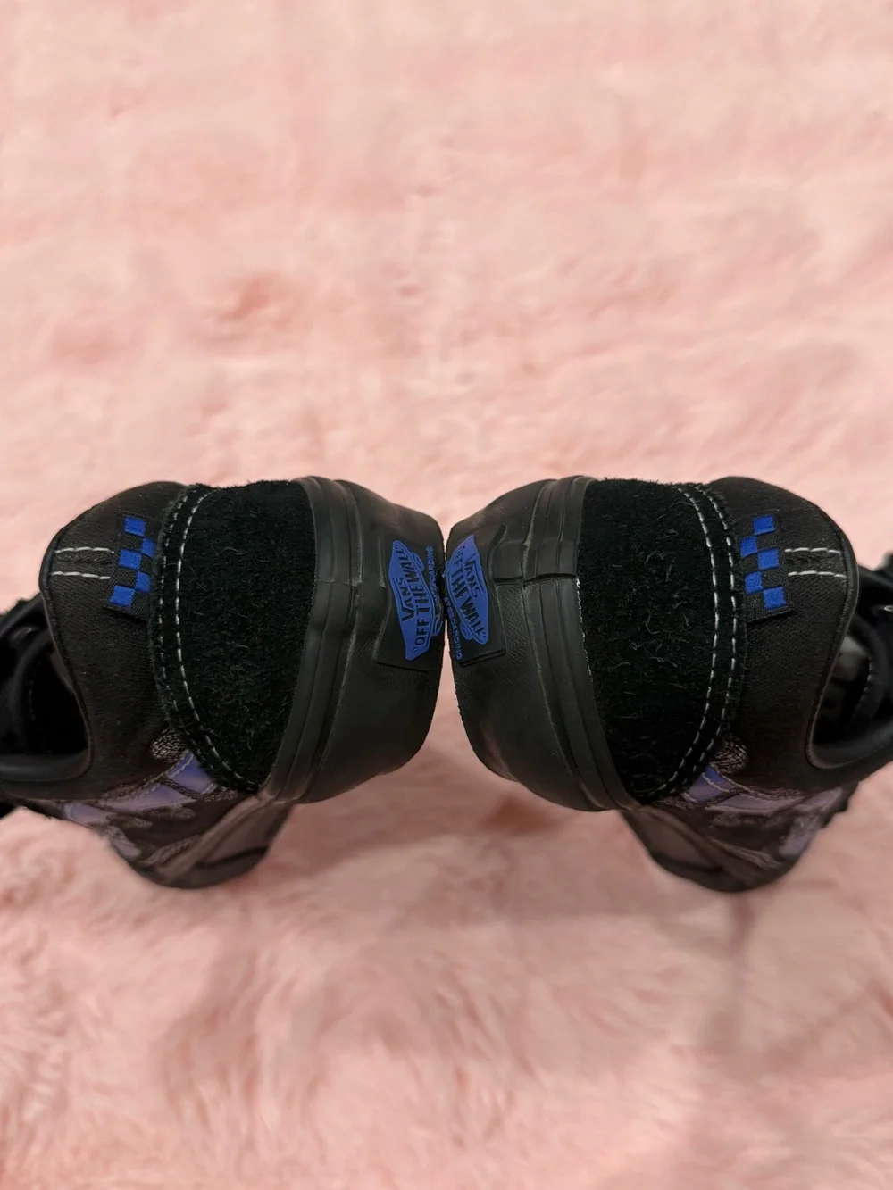 VANS x Breana Geering Skate Old Skool Blue Stripe Snake Shoes